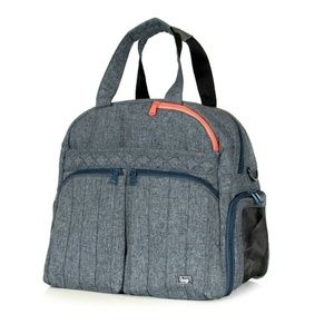 Lug Boxer Overnight Bag - Heather Black